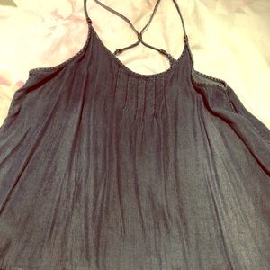 Maurices chambray tank